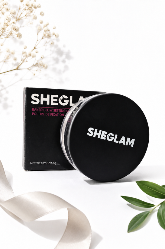 پودر فیکس شیگلم SHEGLAM Baked Glow Setting Powder تثبیتکننده آرایش و ماتکننده