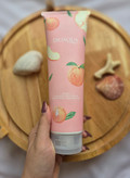 نمک بدن هلو بیوآکوا (BIOAQUA Peach Bath Salt) نرمکننده و لایهبردار ملایم