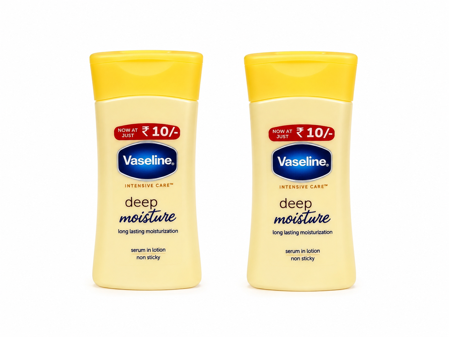 لوسیون بدن وازلین مدل Deep Moisture حجم 100 میلی‌لیتر (آبرسان قوی پوست)
