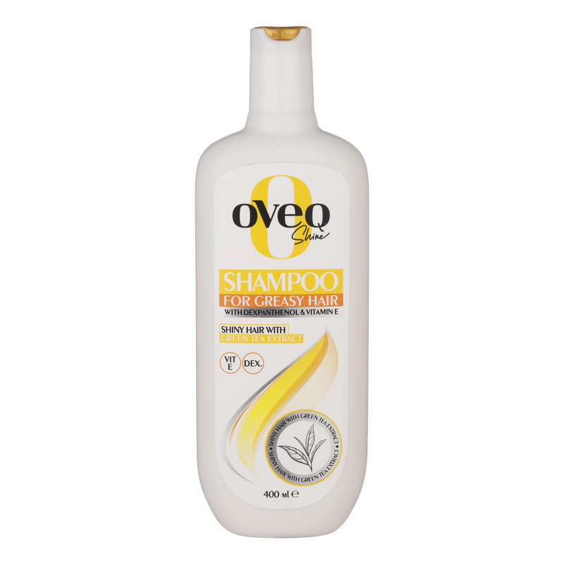 شامپو اوک شاین مناسب موهای چرب ۴۰۰ میل OveQ Shine