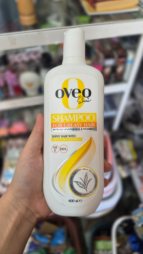 شامپو اوک شاین مناسب موهای چرب ۴۰۰ میل OveQ Shine
